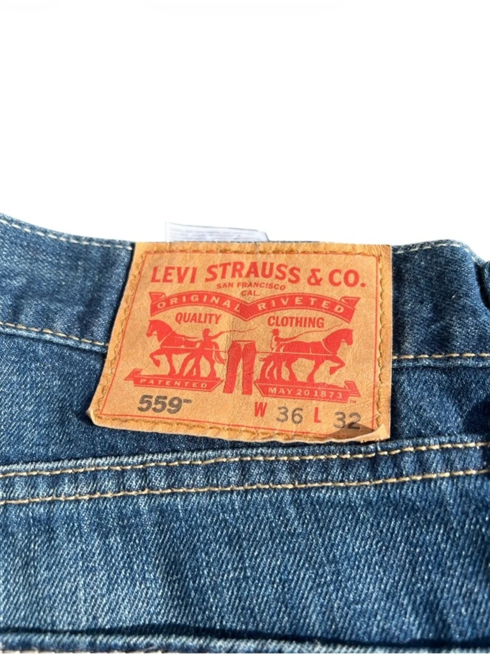Levi's Men's Blue Bootcut Jeans